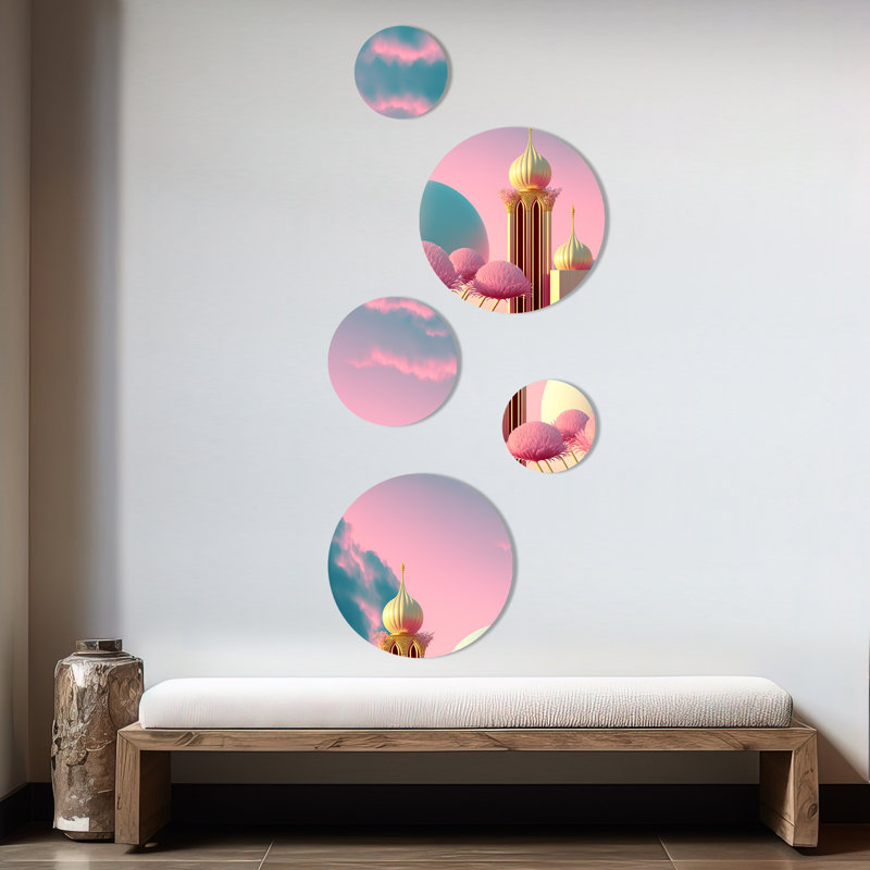 Buildings & Architecture Wall Decor on Metal