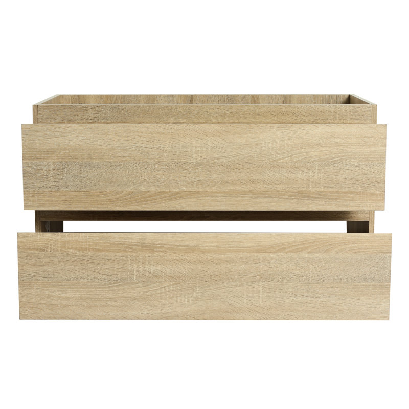 Armoire de salle de bain 36 po - Chêne, meuble-lavabo moderne élégant et fonctionnel, 36", Chêne