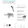 RV/Motorhome Two Handle Non-Metallic Tub Shower Diverter with Matching Hand Held Shower Set