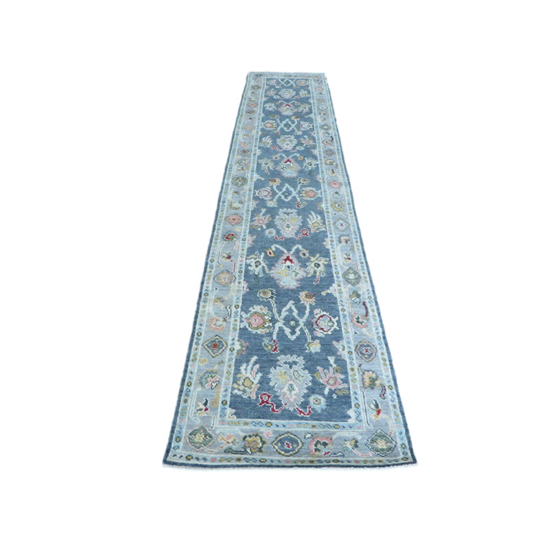 Tapis unique gris de 3 pi 1 po x 15 pi 10 po