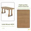 Table de salle à manger 63 "-1982917467