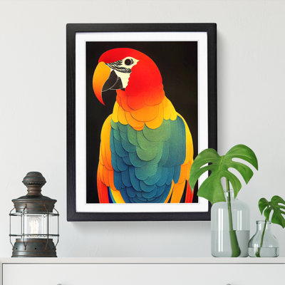 Parrot Art - Single Picture Frame Print