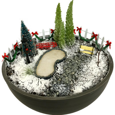 Plastic Fairy Garden