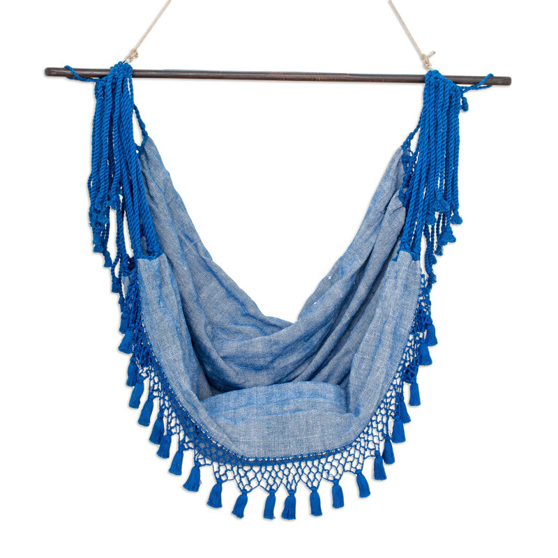 Chaise hamac Jarryn, Bleu