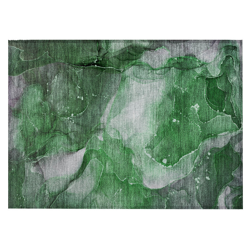 Tapis extérieur lavable antidérapant 2 pi x 3 pi Emerald