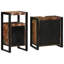 Bathroom Furniture Set 2 Pcs Soild Rough Mango Wood-352740369