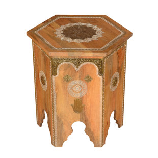 Solid Wood End Table