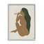 «Nude Woman Soft Sitting Pose Curved Body» par Birch & Ink - impression sur toile tendue-62023500-61966197