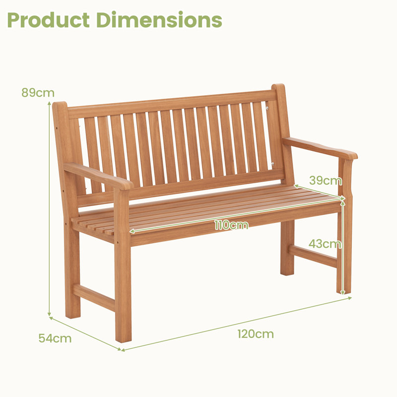 Wooden Garden Bench