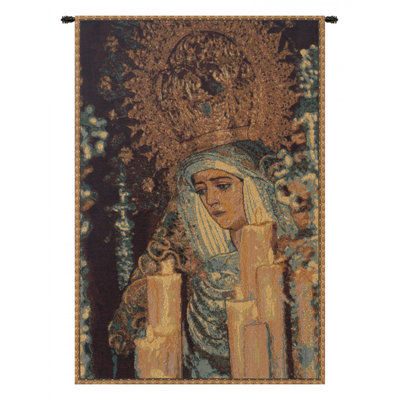 Italian Loom Woven Cotton Blend Wall Hanging