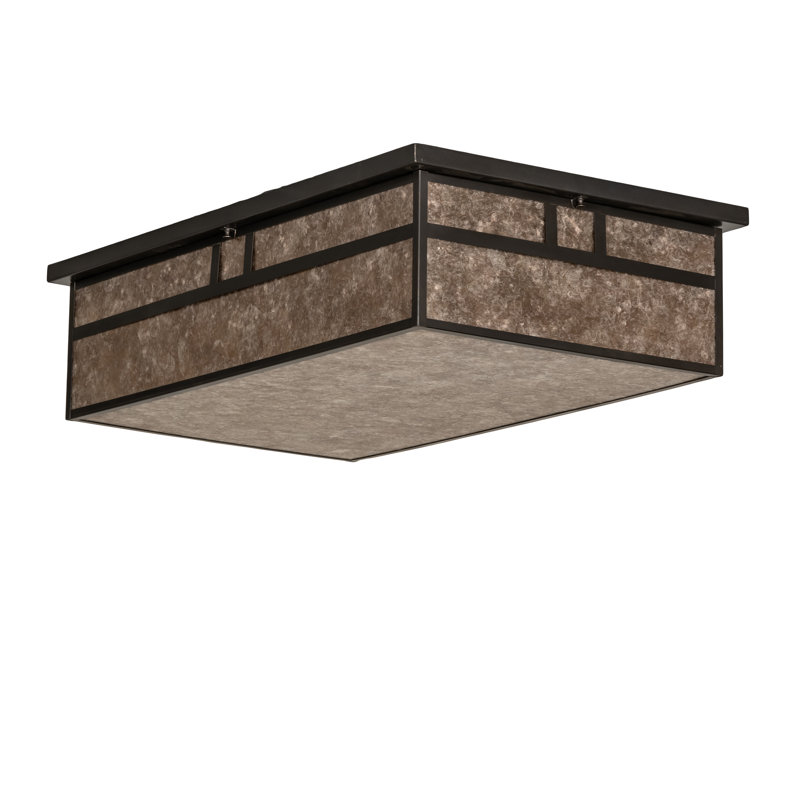 Analeece Stone Flush Mount
