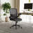 Girdie Mesh Office Task Chair With Flip-Up Arms-1338235272