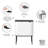 Brabantia Bo Touch Top Multi-Compartment Recycling Trash Can 3 x 3 Gallon (9 Gallon Capacity)-71418693