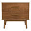 Table de chevet 2 tiroirs Nevio