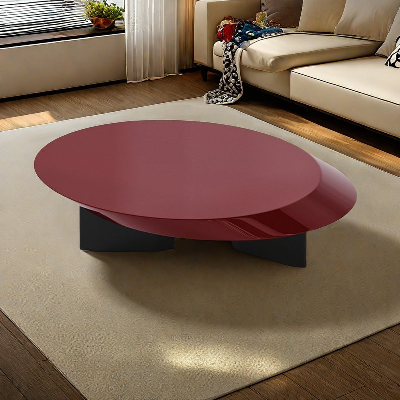 Minimalist personality creative coffee table, Red