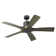 54" Aviator 5 - Blade Indoor / Outdoor Smart Ceiling Fan with Bluetooth Remote Control Included, Works With Alexa and iOS or Android App 