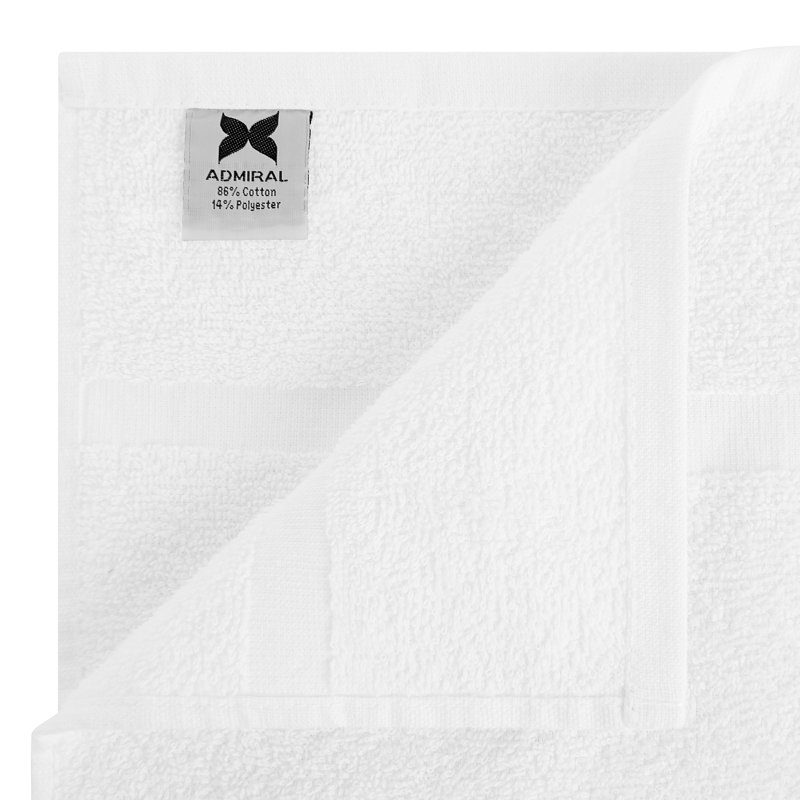 Admiral Bath Mat 20x30 White (Pack of 12)