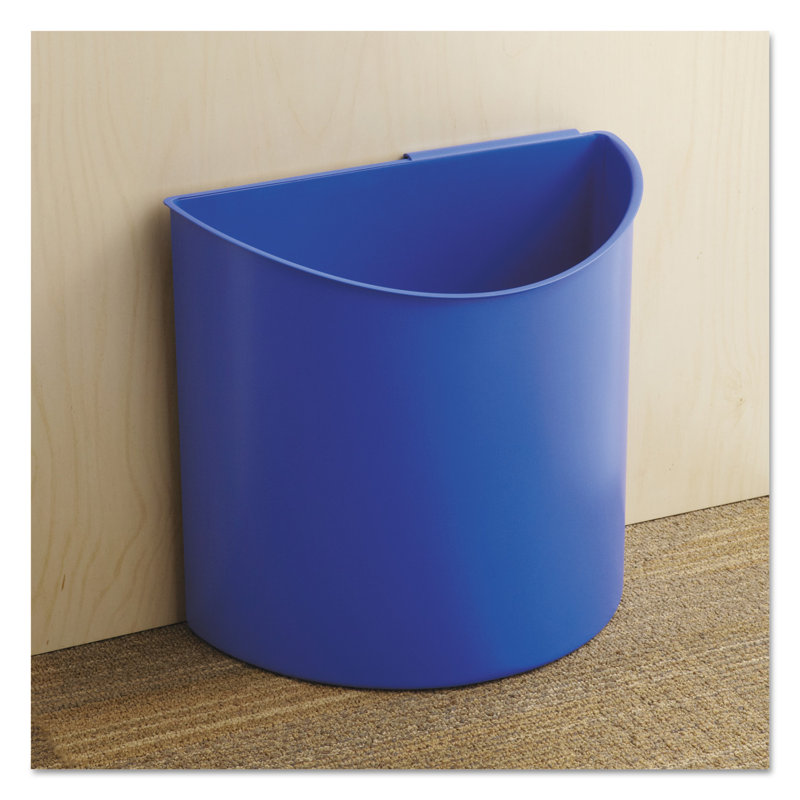 Plastic Multi-Compartments Trash & Recycling Bin, 3 G