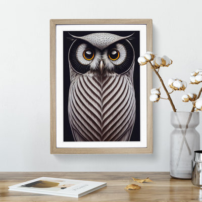 Awesome Owl - Single Picture Frame Print