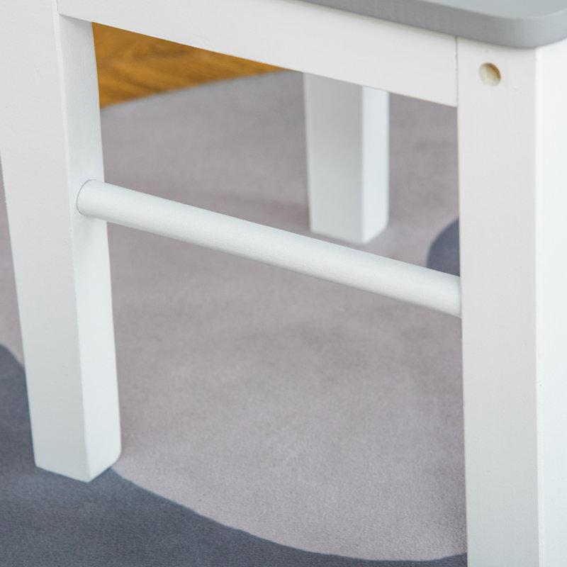 Reyer Kids Rectangular Play Table and Chair Set