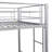 Metal Bunk Bed Silver-1657554150