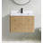 La Jolla 30" Single Floating Bathroom Vanity With Engineered Quartz Top