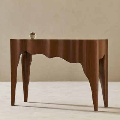 French style wooden porch table.