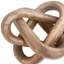 Knot Decorative Object in Mango Wood