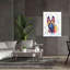 «Colorful Watercolor Belgian Malinois» par Furbaby Affiliates, art mural sur toile-2102911703