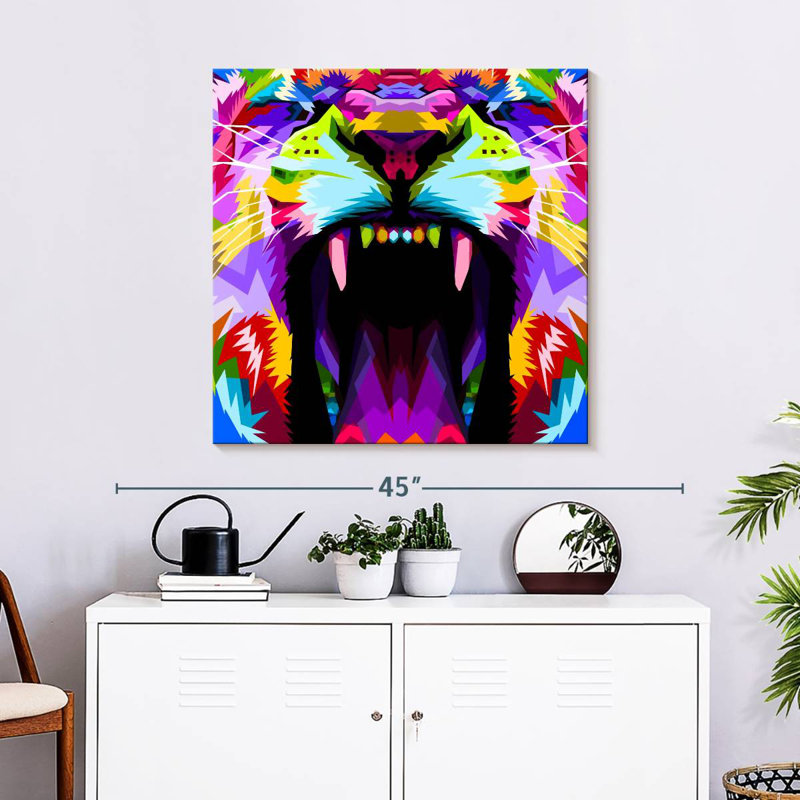 Corbeau de lion coloré Crowle