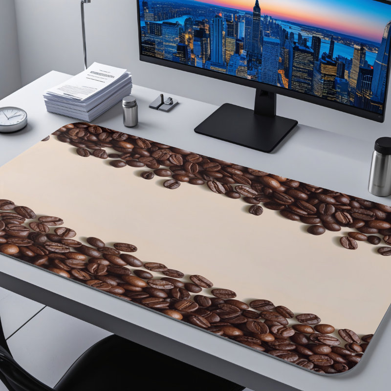 Polyester Desk Pad, 14.4x12.1