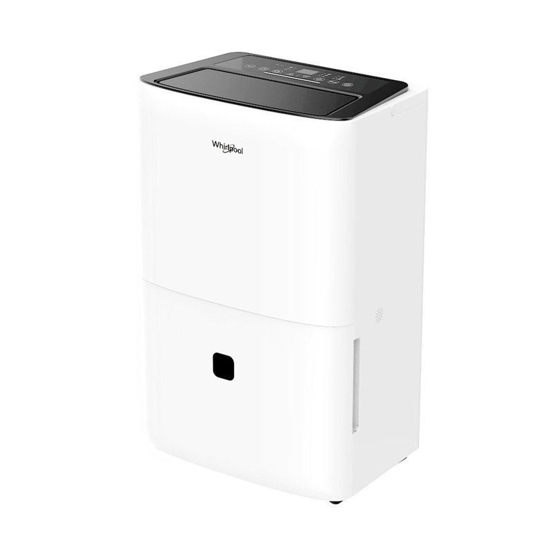 Whirlpool 50 Pint Energy Star Certified Dehumidifier with Pump in White