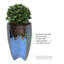 Jardinière à double paroi Callan-31104994-31104993