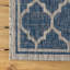 Tapis d'intérieur / extérieur bleu marine / gris Hague Moroccan Trellis-1401915257