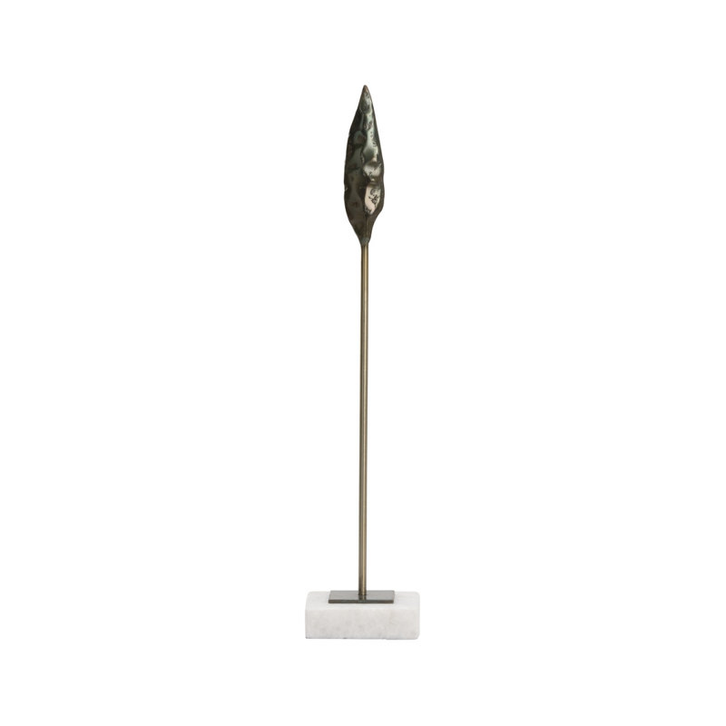Fletcher Sculpture, 15.25" H x 3.25" W x 3.25" D