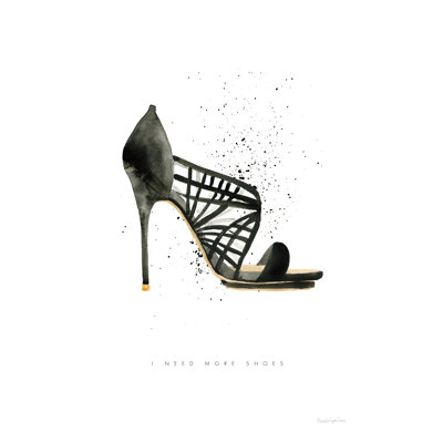 «Stiletto Style I» par Mercedes Lopez Charro - reproduction d'art