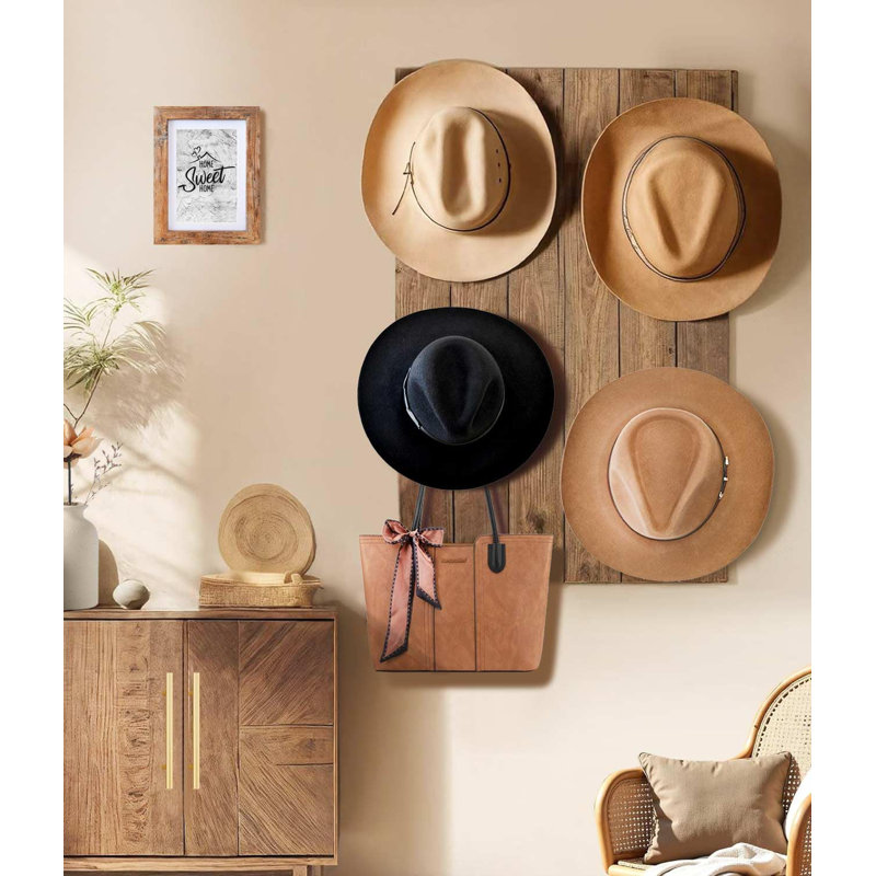 Support à chapeau de cowboy, (paquet de 4) support à chapeau de cowboy