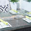 6 - Person Wicker Patio Dining Set with Rectangular Table
