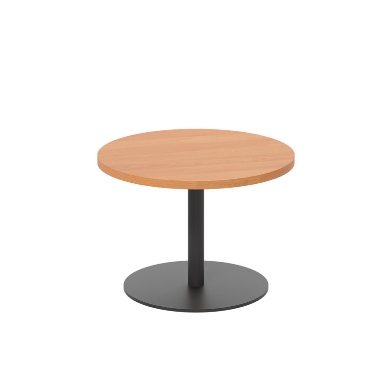 Eitelbert Pedestal Coffee Table, Pink, H*43cm x W*60cm x D*60cm