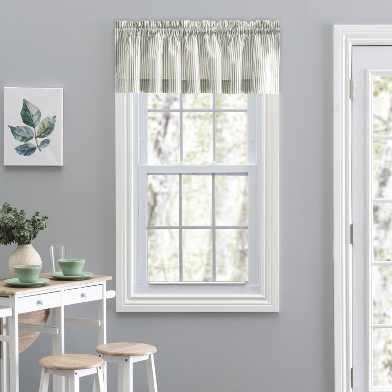 Charis 58" Window Valance, Sage