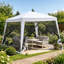 Uv Shade Canopies & Gazebos(must Include Frame), Steel Modern Patio
