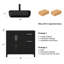 Ensemble de meuble-lavabo simple 36 po avec lavabo 36 po-1711184328