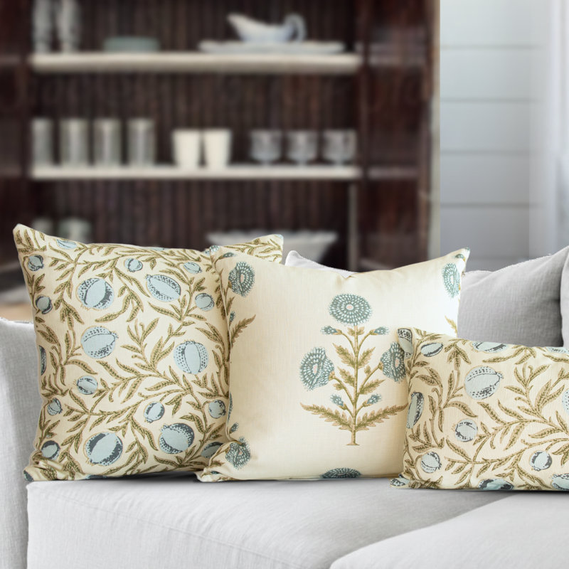 Ensemble de housse de coussin 3 pièces Alisa & Flora