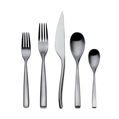 Arte 5 - Piece Stainless Steel Flatware Set - Service for 1