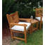 Zion Outdoor Teak Dining Armchair