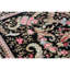 High-Quality Hand-Knotted Black Area Rug