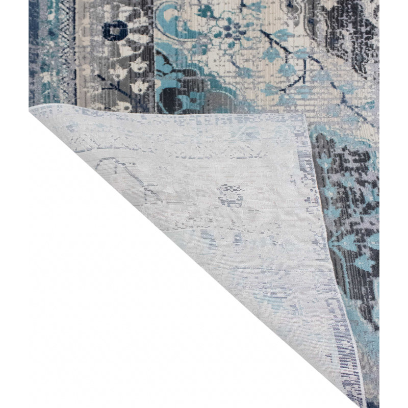 Mosely Oriental Indoor Rug, Rectangle 3'11" x 5'9"
