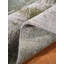 Tapis d'intérieur rectangulaire beige et vert abstrait en laine nouée à la main-2053206384