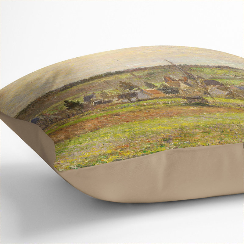 Square Cushion, 40cm H x 40cm W x 15cm D, Stone