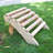 Cargo Outdoor Adirondack Chair With Ottoman-1165820899